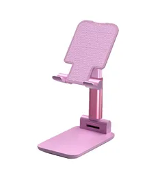 Adjustable angle and height phone bracket lazy phone holder Aluminum Alloy and ABS mobile phone holder