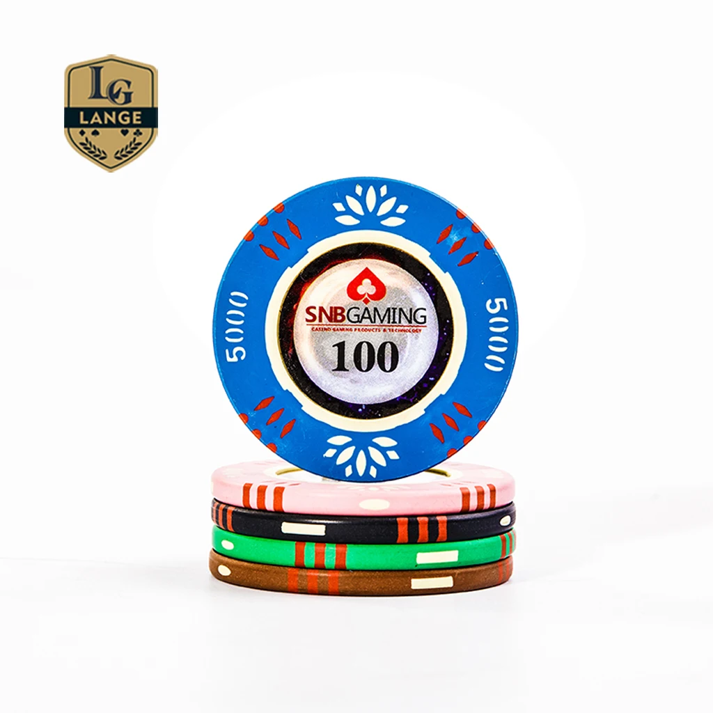 14 gram Gaming Magnetische Poker Chip Custom Infrared Ray Majestic Poker Chips