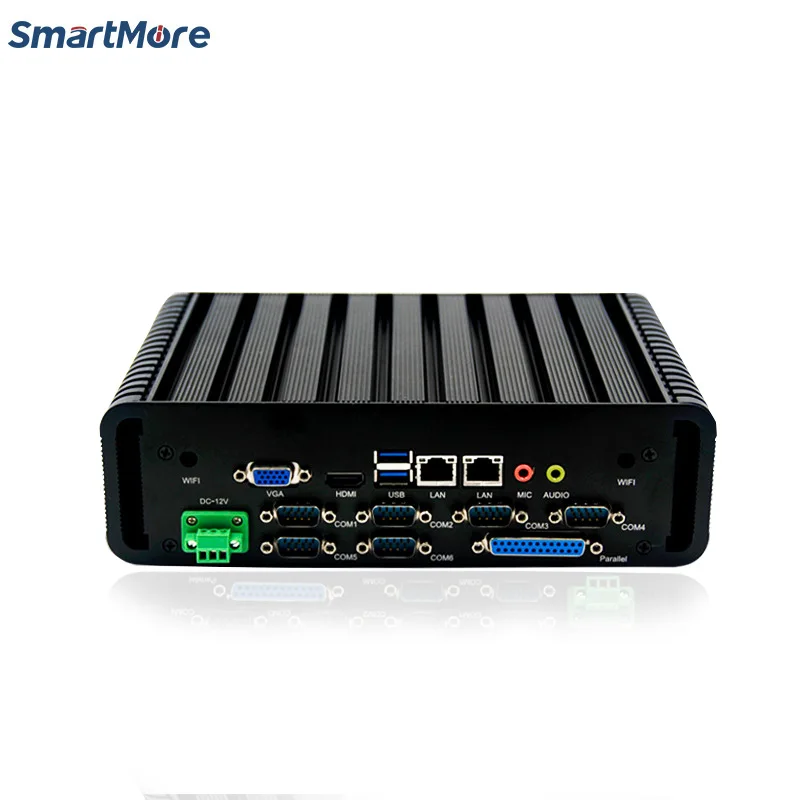 SmartMore промышленный все в одном мини-ПК Core i5 i7 компактный встроенный безвентиляторный промышленный компьютер и аксессуары