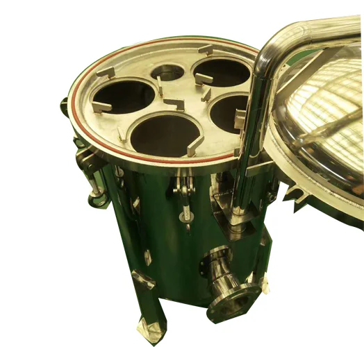 SS316 SS304 Stainless Steel Multi Cartridge Water Filter Housing