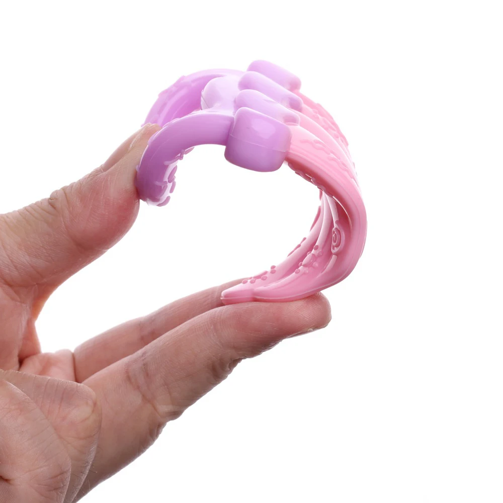 BPA Free Hot Sales Soft Silicone Ice Cream Teether Non-toxic Food Grade Newborns Baby Teether For Kids Chew Toys