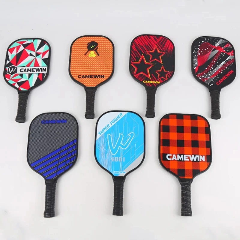 IN STOCK Comprehensive Fitness Exercise Pickleball Racket Set Graphite Carbon Fiber Pickleballs Paddle Set Custom