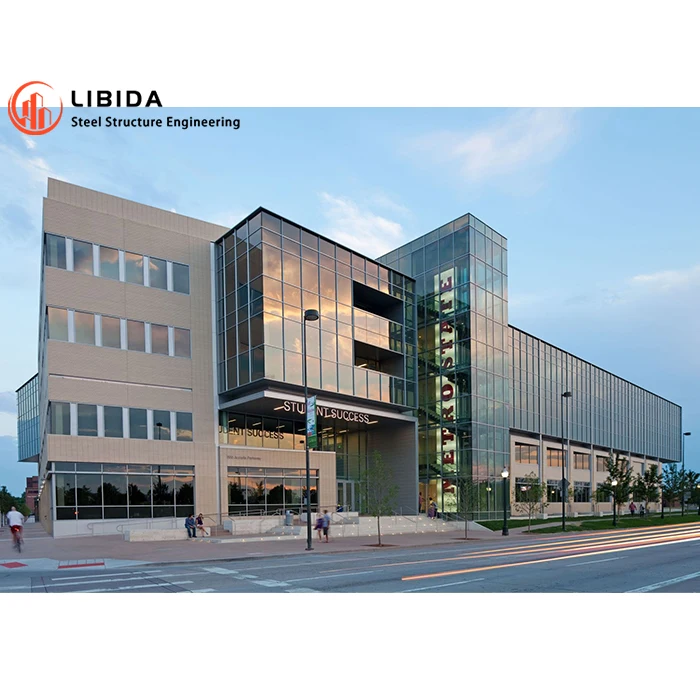 Hot Sale Famous Prefabricated High Rise Steel Structure Frame Apartment Hotel Building