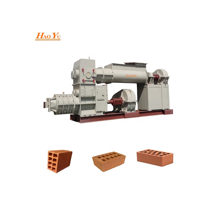 Coal gangue upper and lower layer brick making machine, clay upper and lower layer brick making machine