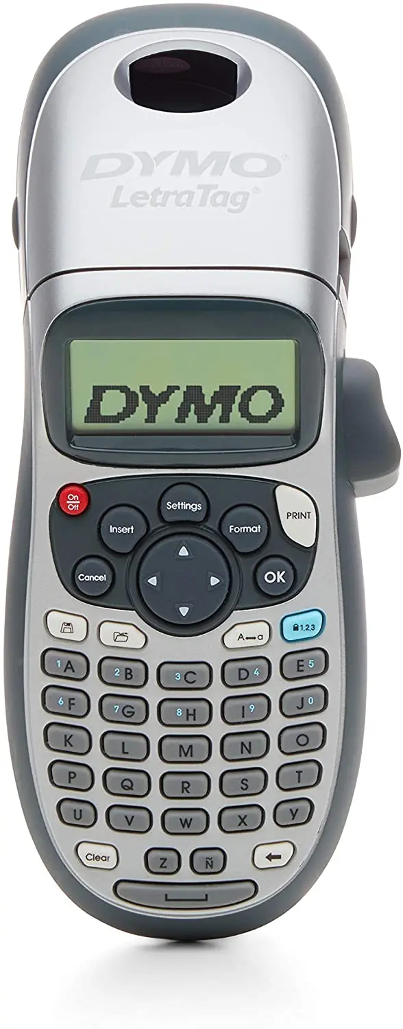 Ручной принтер для этикеток совместимый с Dymo LetraTag LT-100H используемый LT серии Этикеток Letratag сменные
