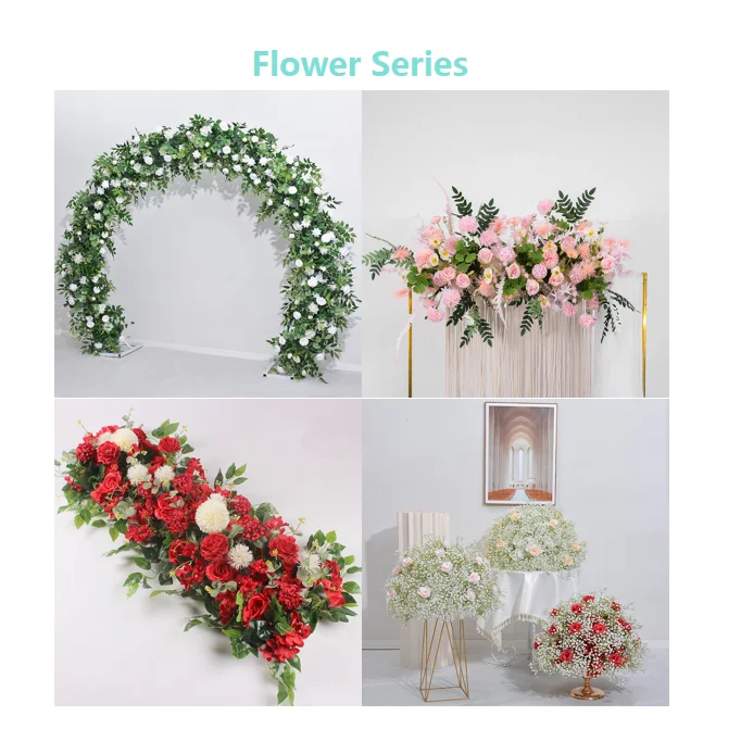 Other Wedding Centerpieces Party Arrangements Arch Backdrop Stand Decorations Artificial Flower Set Outdoor Backdrops Wall
