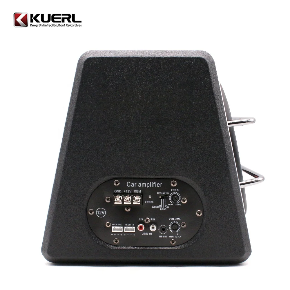 Quick shipment 4ohm spl 12v active speaker subwoofer good price car subwoofer 8 inch