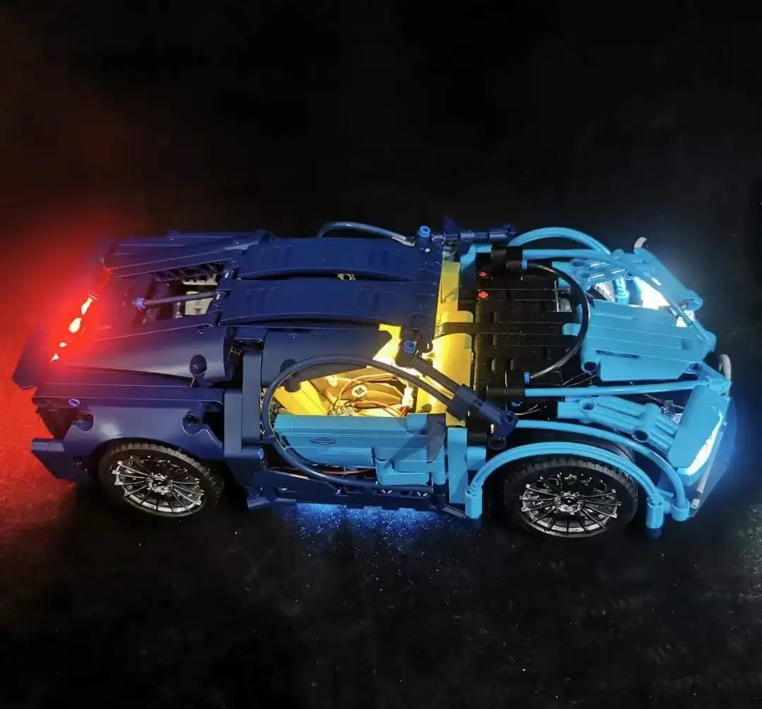 High Tech Series Mould King 1:8 RC Car Model Building Blocks Compatible Sports Technic Car For Adults