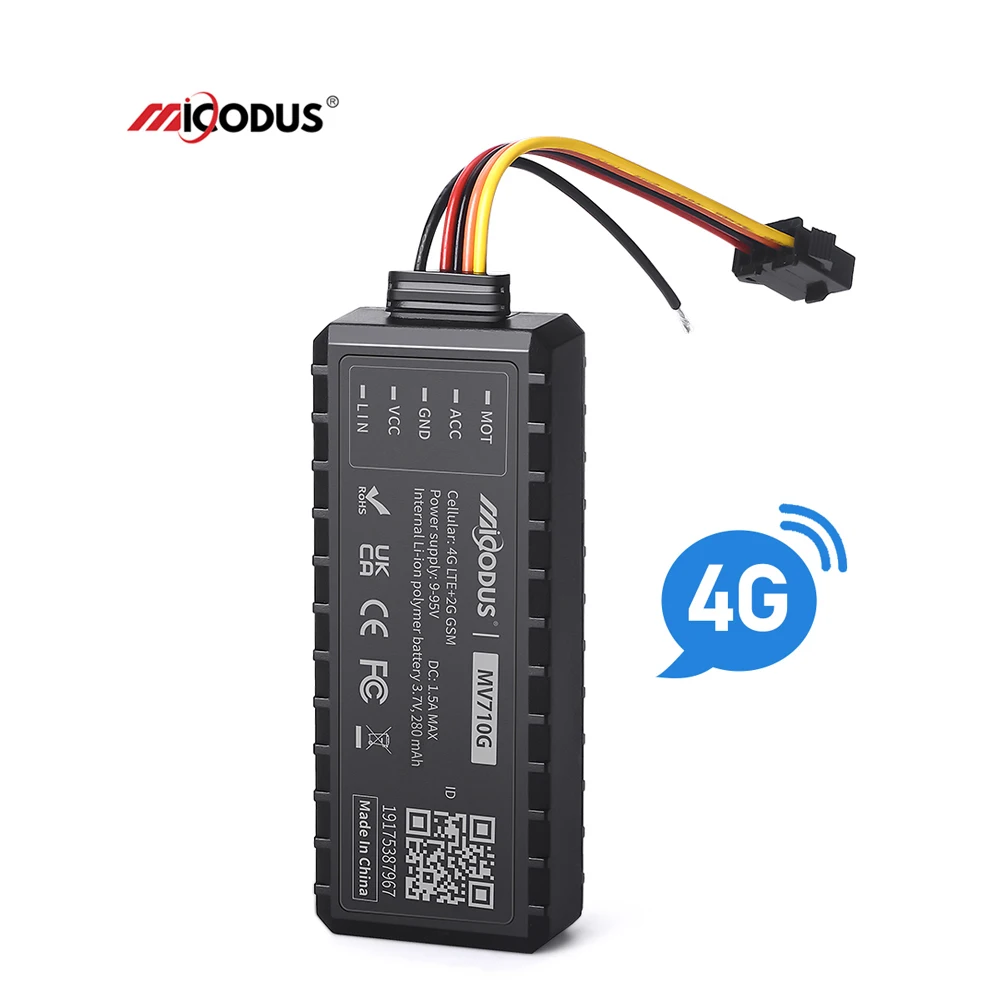 Real Time Tracking System New Micodus MV710G Low Price Car Tracker Device 4G Gps Tracking Device For Motorcycle
