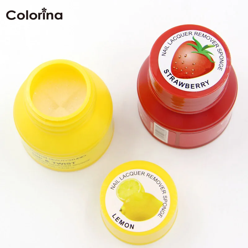 Губка для удаления лака для ногтей