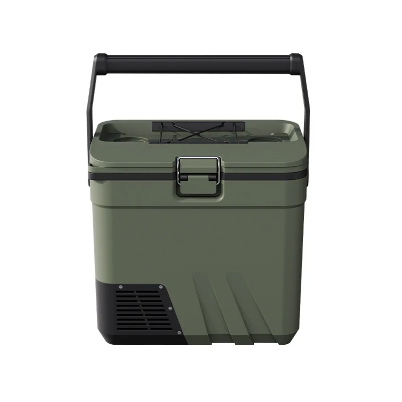 High-Quality Durable 12L Solar Power Portable Refrigerator Picnic Beer Can Insulated Ice Cooler Box Drinking Plastic Insulation