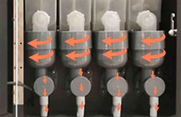 3 Hot Flavors Instant Commercial Use Milk Tea Vending Machine