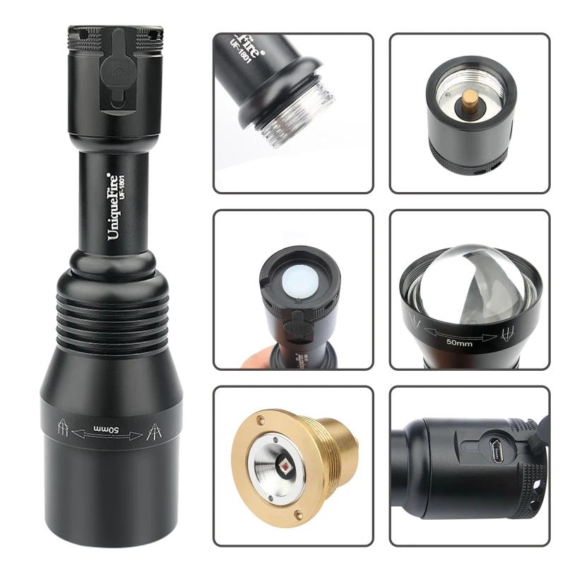 Xm-L2 1200Lm супер яркий Масштабируемые фонарик мощный тактический светодиодный карманный brightenlux перезаряжаемая охотничья фонарики