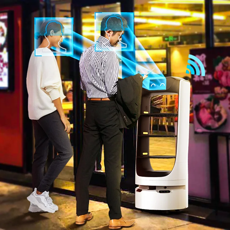 ELUEYES Self-Service Beer Dispenser Water Meal Table Serving Ai Customer Service Robot Restaurant For Restaurant Soda