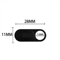 ABS Small Custom Logo Camera Privacy Protection Webcam Covers for Laptop Phone