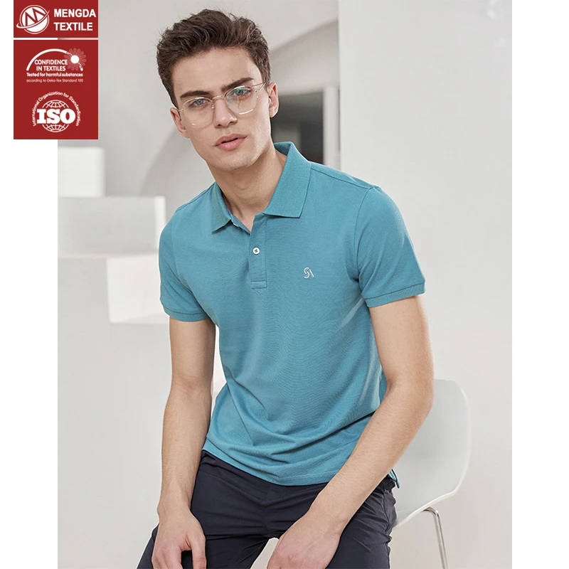 85% cotton 15% polyester export blend t shirts  jersey cotton/polyester fabric for polo shirt