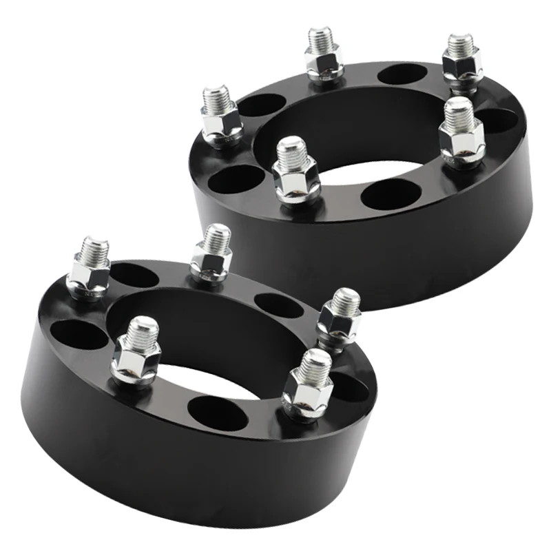 Wholesaler supplier Custom 2 inch 6061-T6 Aluminum Alloy Hubcentric Adapter Studs Forged Wheel Spacers