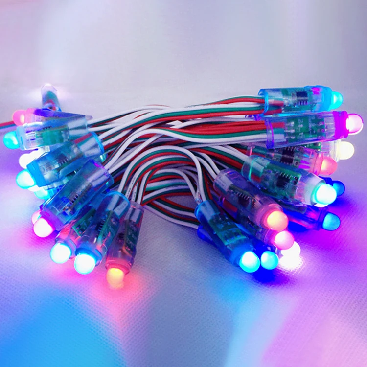  Светодиодная лента rgb ws2811 12 мм t1000 t8000 t300k 5 в 70a для рынка Мексики
