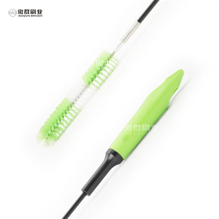 ESD CPAP Hose Cleaning Brush Universal Respirator Hose Tube Stainless Steel Wired Clean Brush