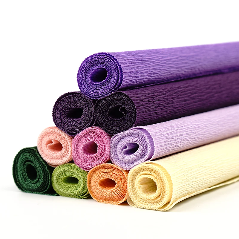 Hot Sale Patterned Crepe Paper,rainbow Crepe Paper Streamer,Colorful DIY Party Colorful Crepe Paper Streamers