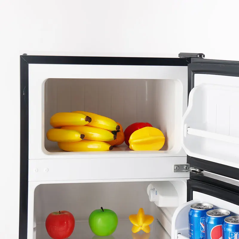 BCD-89 best side by side 12 volt rv fridge 2022 Manual Defrost basic refrigerator