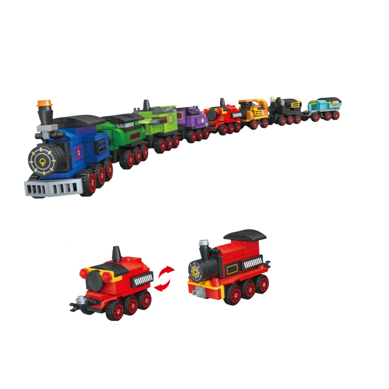 2 Modes Switchover Mini Block STEM 8 Styles Collection Train