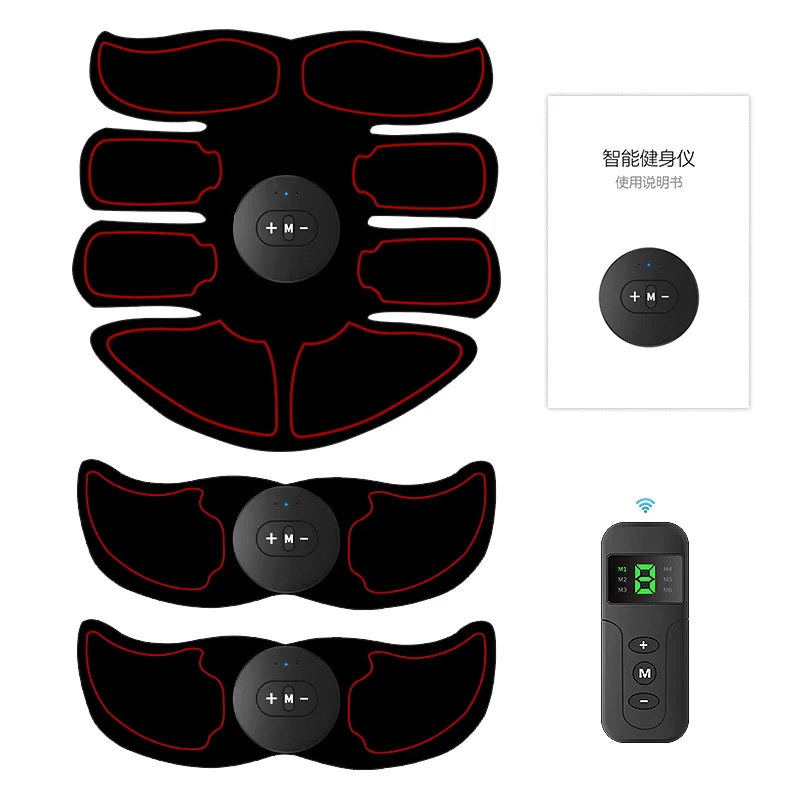 New design portable healthtronic muscle stimulator with 8 pack