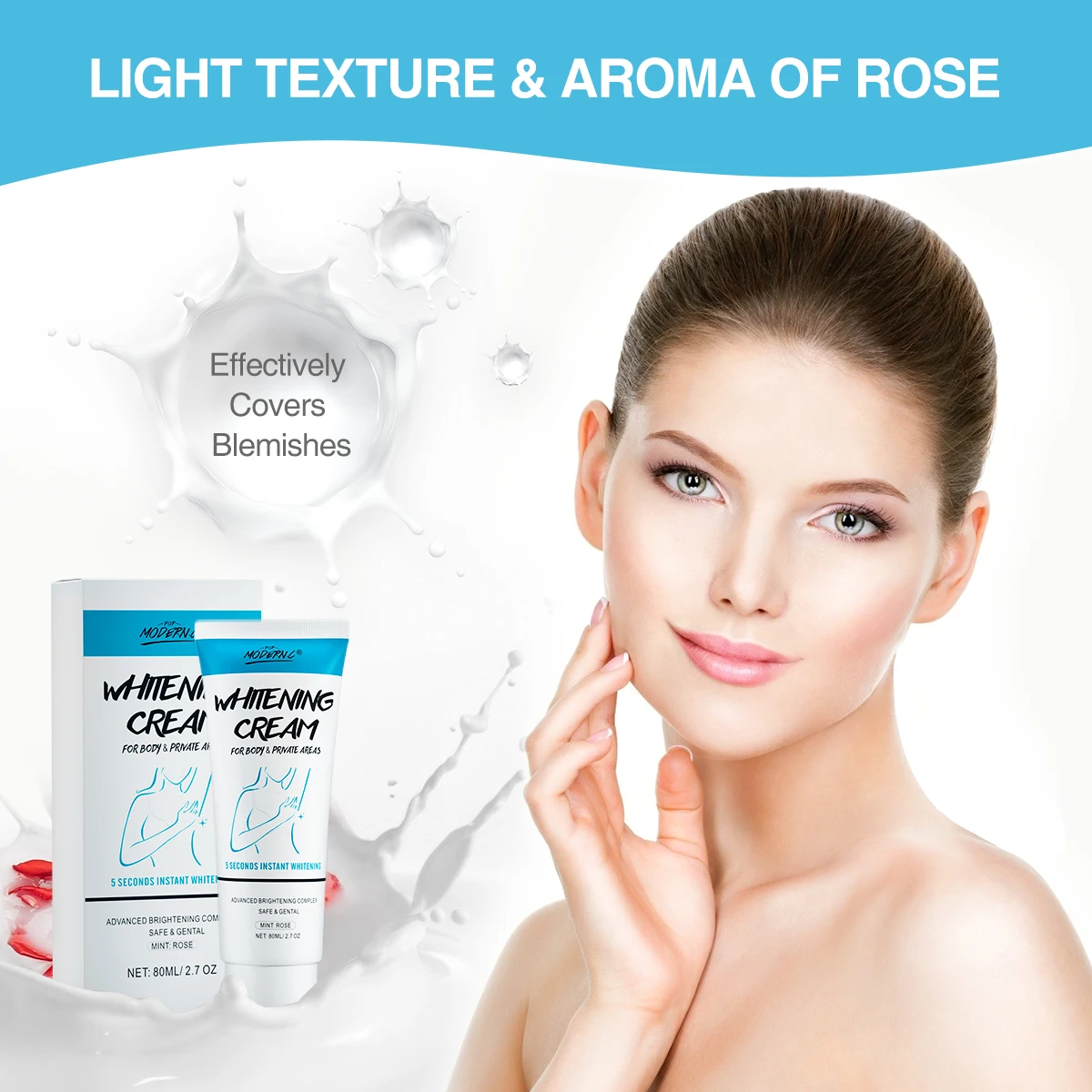 Brand name skin whitening freckles acne acne acne pigment spot quick face cream face cream for men and women