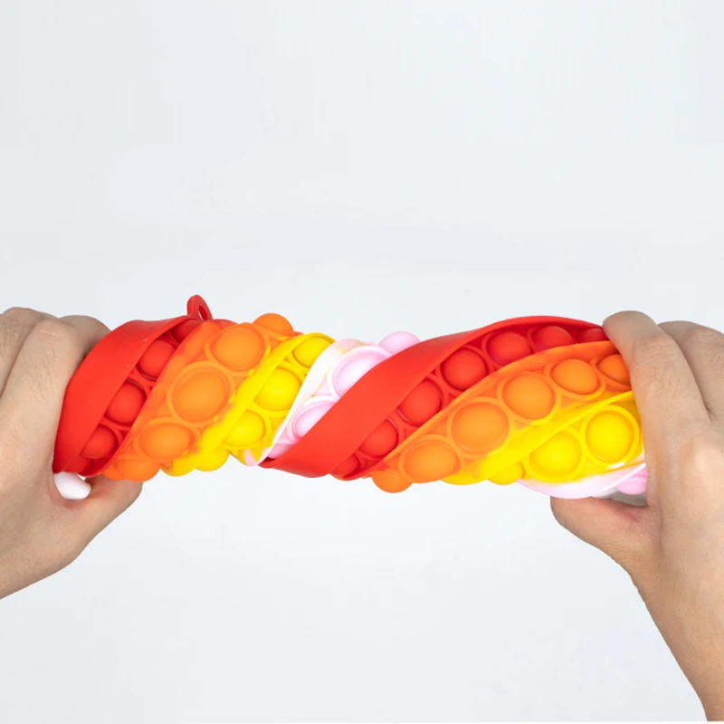 Cheap Silicone push pop fidget toys bubble sensory pop itting Fidget toys for kids