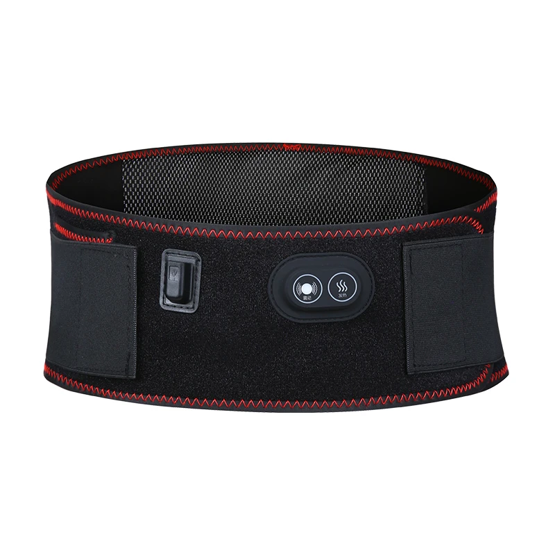 2021 New Electric Heating Belt Waist Support Brace Warmer Band Pain Relief Rechargeable Thermal