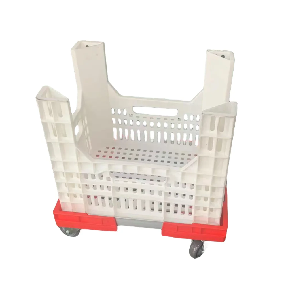 JOIN For Food Distribution Supermarkets And Warehousing Stackable Beverage Turnover Plastic Packing Crate