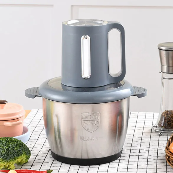 food processor and vegetable meat chopper slicers electric mini 2l 3l meat grinder machine for home kitchen commercial use
