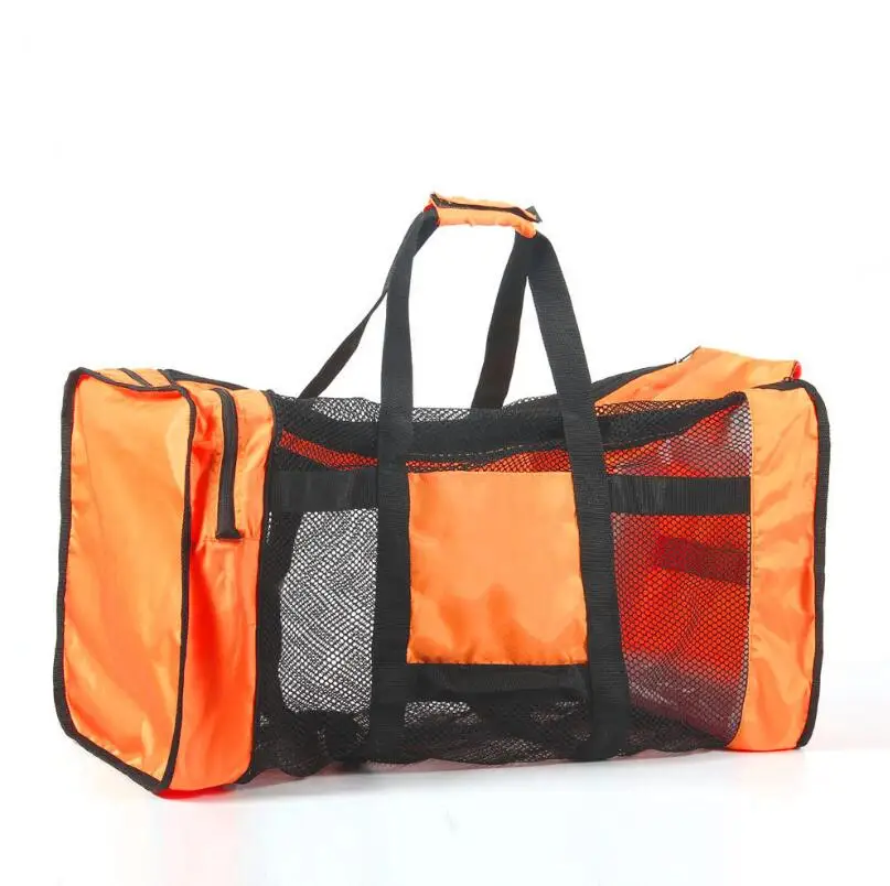 
Foldable Diving Duffle Bag Men Women Breathable Mesh Travel Bag For Diving Suits Large Capacity Water Sports Bag 