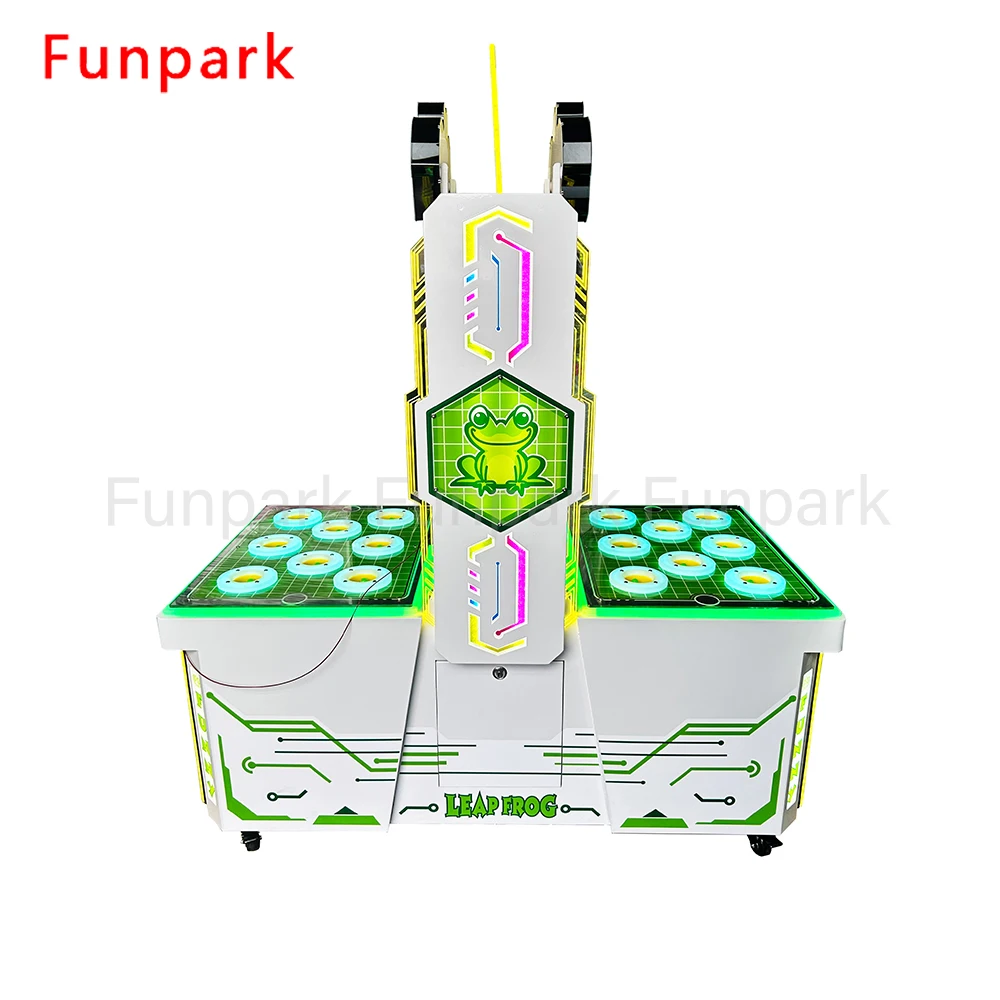 Funpark New Design Whack-A-Mole Arcade Hammer Game Machine Frog Hitting Kids Coin Operated Games