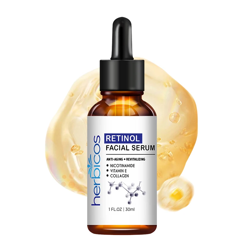 Органический чистый 2.5% увлажняющий омолаживающий Восстанавливающий витамин Е отбеливающая Сыворотка для лица