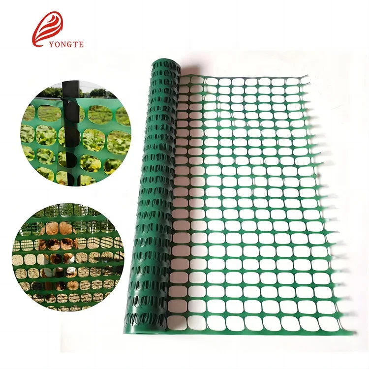 privacy fencing HDPE green plastic garden fence safety barrier for plants protection