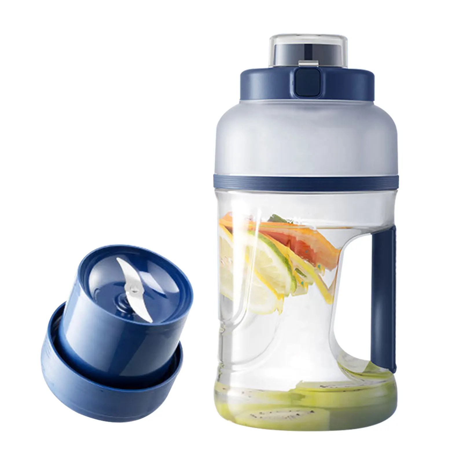 1000ML Portable Juicer Cup 2 in 1 Water and Juicer Shaker Bottle Personal Sports Health Electric Juice Blender