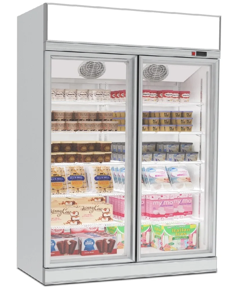 Convenience Store Popsicle Display Freezer Gelato Ice Cream Showcase Supermarket Refrigeration Equipment