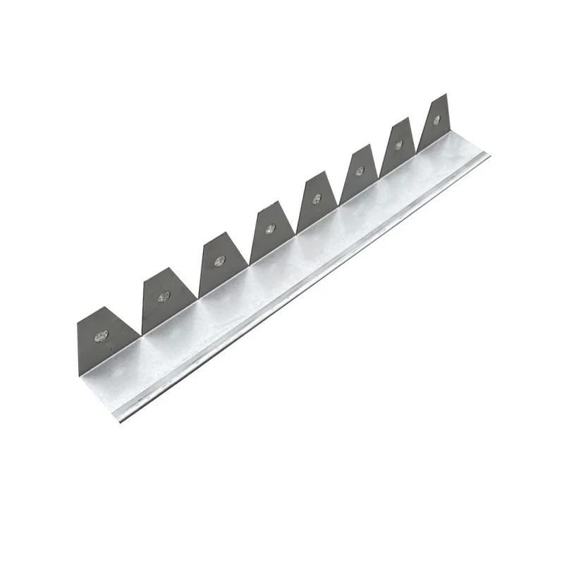 Customization En124 standard 304 Stainless steel metal L-shaped grass stone isolation belt