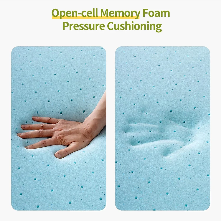 wholesale Gel kapok filled memory foam  mattress cover full size mattress cover thick soft comfortable bed