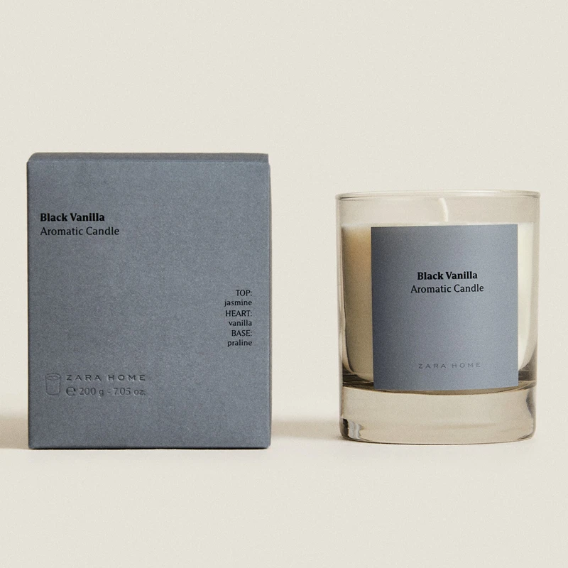 Custom 8oz 10oz 14oz Luxury Empty Container Smoky Grey Glass Candle Jar With Lid And Box For Candle Making Decorate