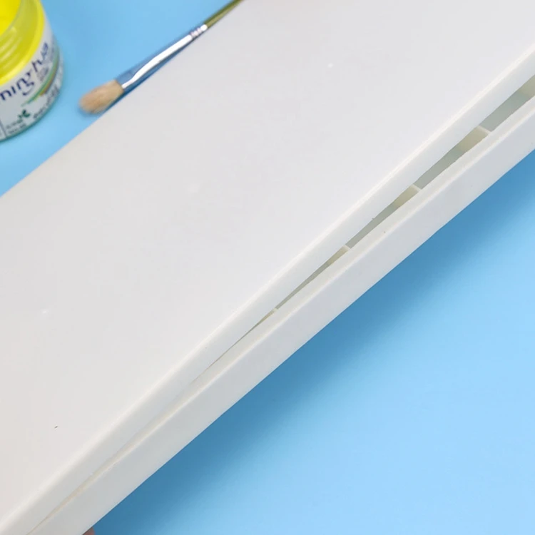 LOW MOQ wholesale custom 18/24/36 grids square plastic PP/PS paint palette box color palette box for kids students