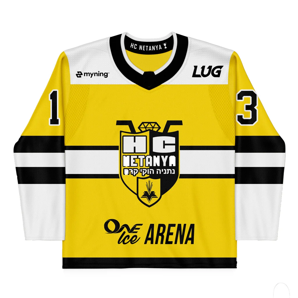 Custom men sublimate ice hockey jersey embroidered