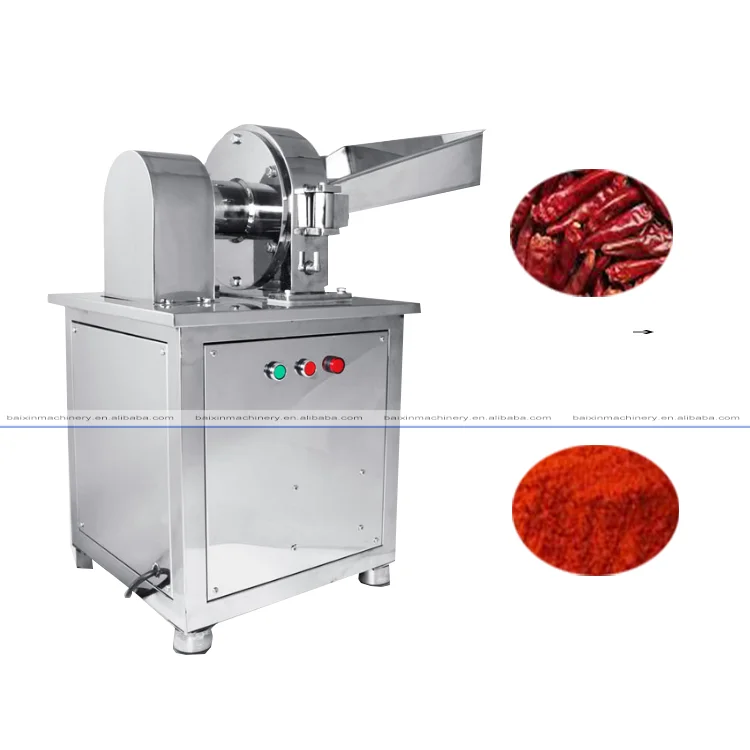 Food Processing Chili Pepper Masala Matcha Tea Powder Pulverizer 16 Micron Spices Grinding Machine In Ghana Cedi