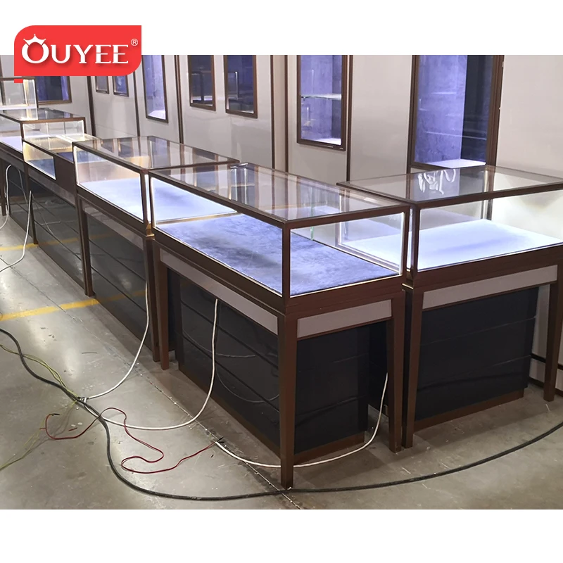 Модные серебряные украшения на заказ, аксессуары, деревянная стена, стеклянный шкаф, витрина для ювелирных изделий, витрина для ювелирных изделий