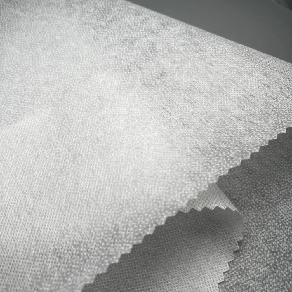 Best Quality Thermal Bonded Nonwoven Fabric Non Woven Microdot Fusible Interlining