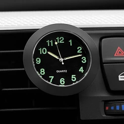Factory price stainless steel Truck Accessories Quartz Car clock Mini portable  Decoration