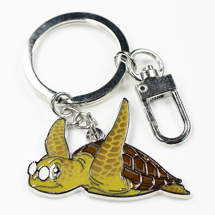 national park zoo theme souvenir animal shaped charms keychain