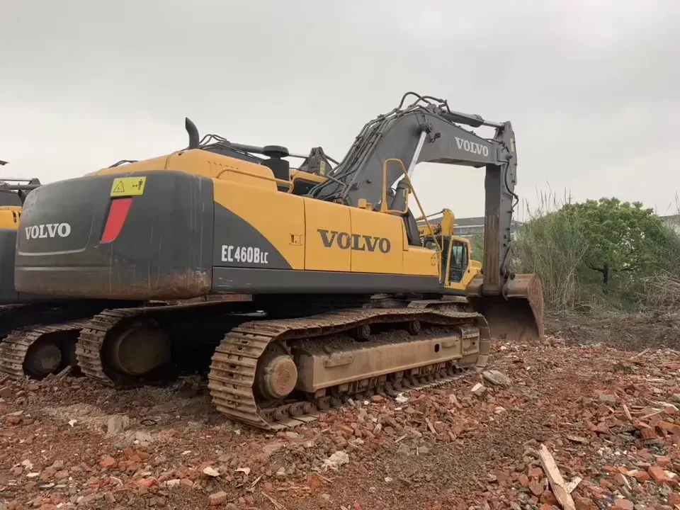 Used Volvo excavator EC460 large earthmoving work machinery ec460blc for sale