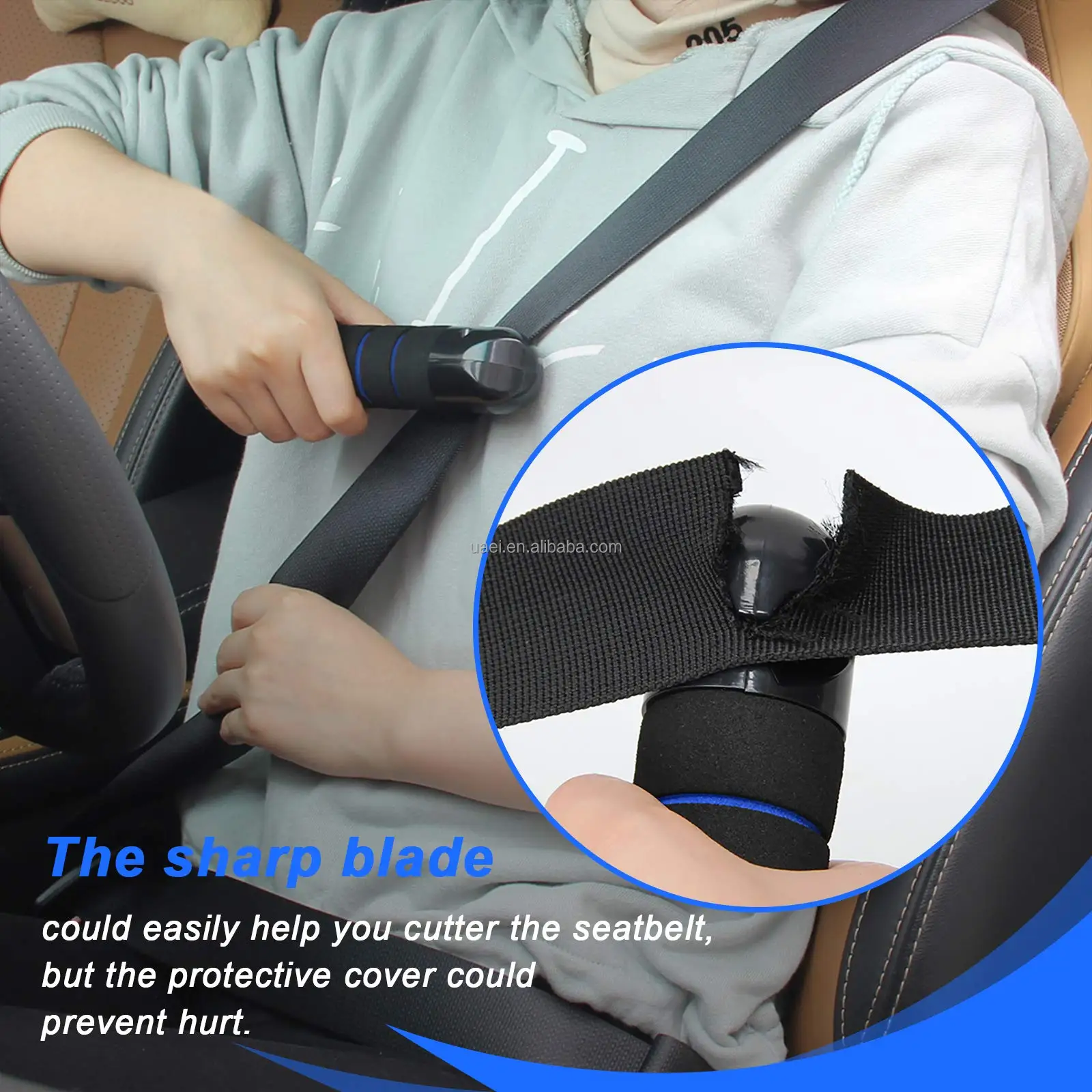 Multifunction Car Assist Support Car Support Handle Door with LED Light for the Elerly and Handicapped